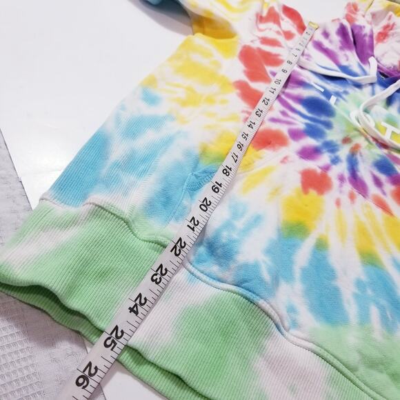 Spiritual Gangster x Peloton Unisex Tie Dye Hoodie Pullover Sweater - Picture 8 of 13